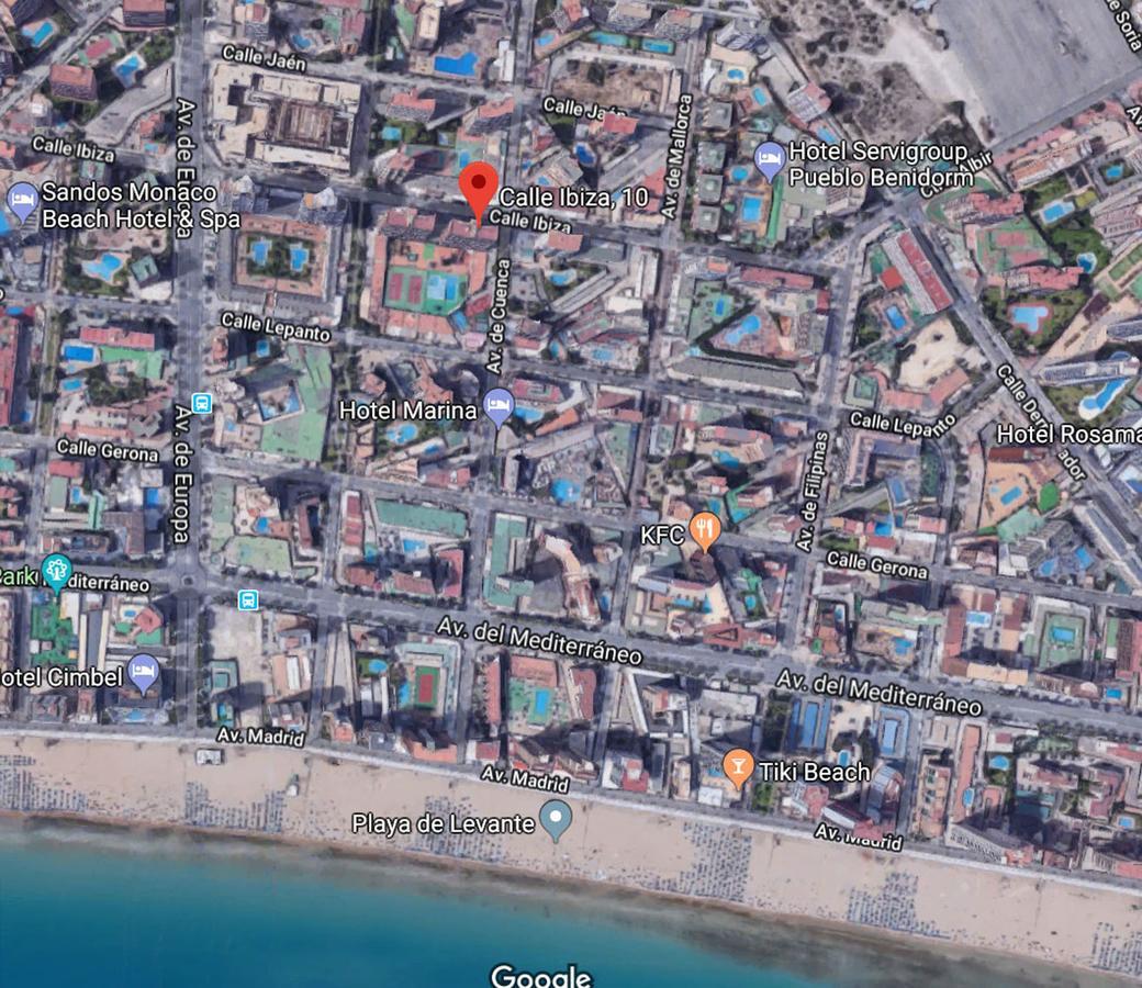 Edificio Gemelos 2 เบนิดอร์ม ภายนอก รูปภาพ